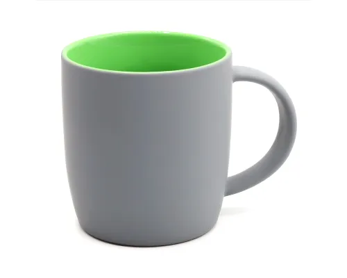 Кружка Spring, софт-тач, зеленая