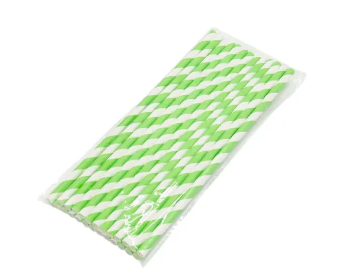 Набор цветных бумажных трубочек , размер 197*6 мм (50 шт)