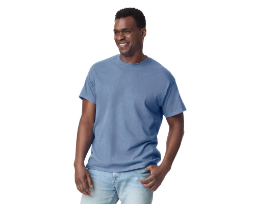 Футболка ULTRA COTTON, СЕРО-ГОЛУБОЙ S