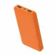 Внешний аккумулятор Polus, 10000 Mah, софт-тач покрытие, оранжевый