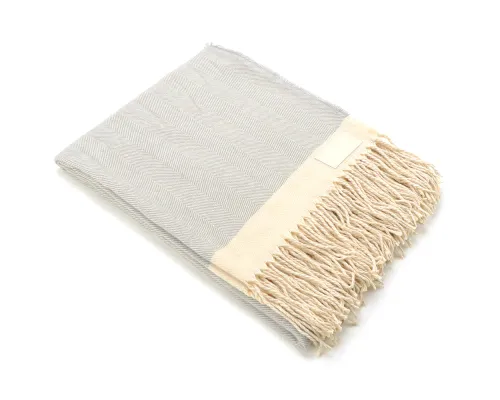 Плед акриловый WINTER, серый