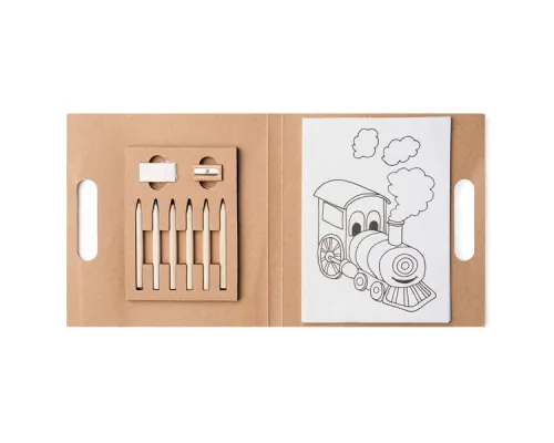 Набор RESOL из 6 карандашей в блокноте