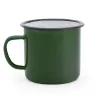 Металлическая кружка ANON, Бутылочный зеленый