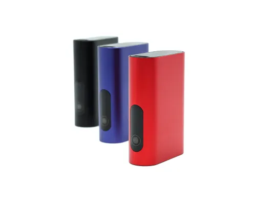 Внешний аккумулятор в металлическом корпусе Wōdan, сенсорный, 10000mAh, красный