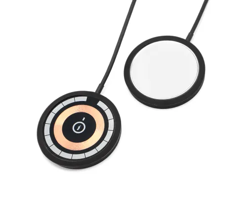 Силиконовый чехол для беспроводного зарядного Silken, черный