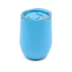 Термокружка с двойной стенкой SOFTO софт-тач, голубая