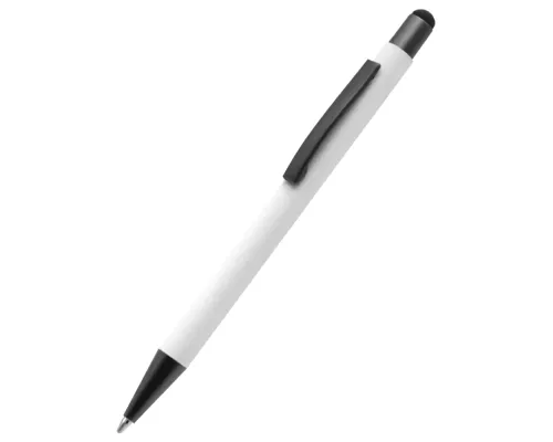 Ручка металлическая Story софт-тач, белый