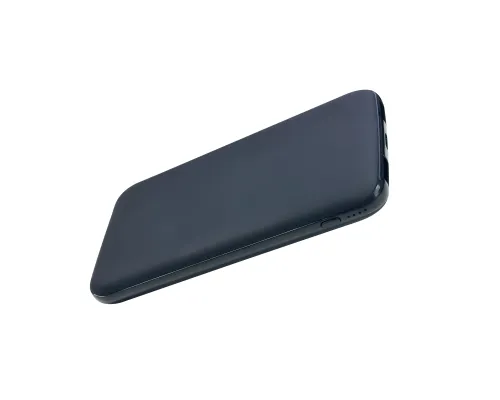 Внешний аккумулятор Kugo, 10000 mAh с подсветкой гравировки, черный