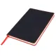 Блокнот A5 Blackjack в мягком переплёте, красный