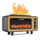 Светодиодный USB увлажнитель-аромадиффузор Vintage Fireplace, коричневый