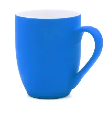 Кружка Elegante, софт-тач, 350мл, синий