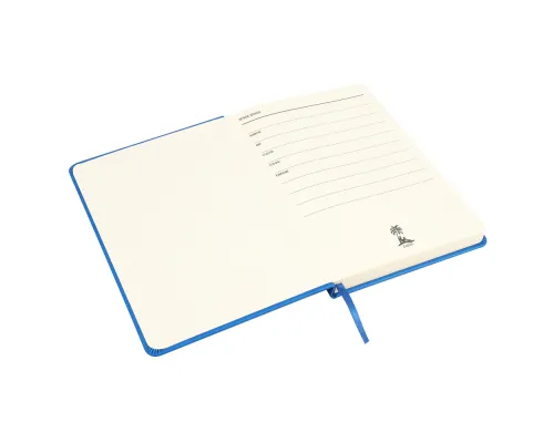 Ежедневник A5 недатированный Classique в твёрдом переплёте, синий