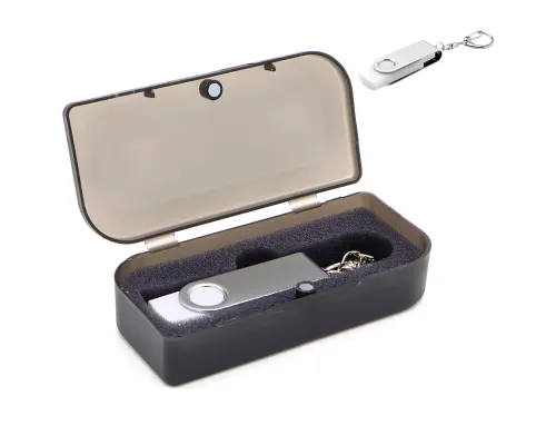 Флешка Twist 16 Гб в футляре, белая