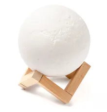 Беспроводная колонка-светильник Moonlight, белая