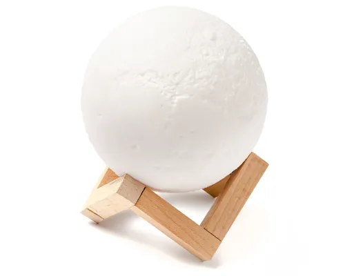 Беспроводная колонка-светильник Moonlight, белая