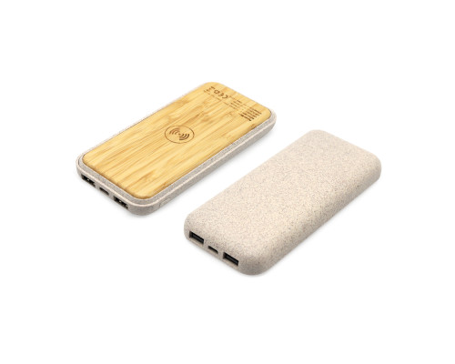 Внешний аккумулятор Tambuko 10000 mAh с беспроводной зарядкой Внешний аккумулятор Tambuko 10000 mAh с беспроводной зарядкой
