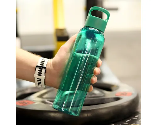 Бутылка пластиковая для воды Sportes, зеленая