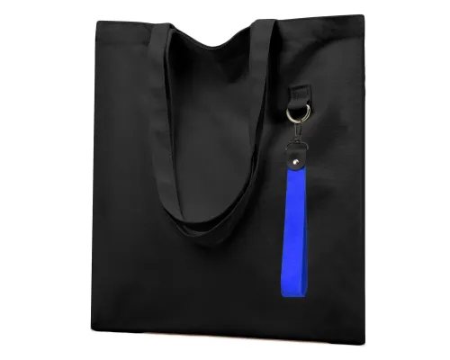 Сумка для покупок LUMISSA 325 г/м² с ремувкой, чёрный/синий