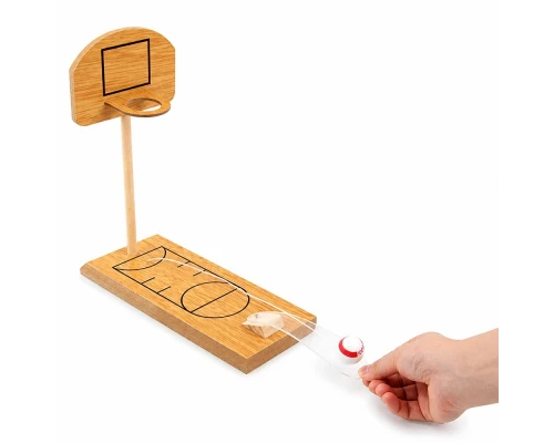 Настольная игра мини-баскетбол Win Shot, бежевый