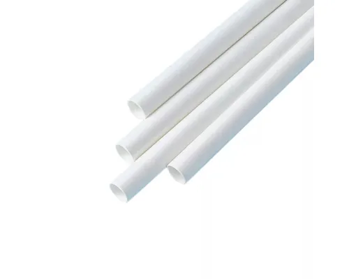 Белая бумажная трубочка , размер 197*6 мм, белая (100 шт в бумажной упаковке) Белая бумажная трубочка , размер 197*6 мм, белая (100 шт в бумажной упаковке)