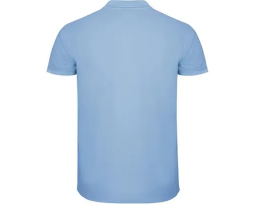 Футболка поло STAR мужская, НЕБЕСНО-ГОЛУБОЙ 2XL