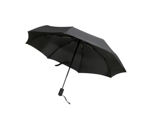 Автоматический противоштормовой зонт Vortex To Go, чёрный/салатовый