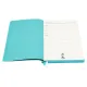 Ежедневник A5 недатированный Gabby в мягком переплёте, бирюзовый