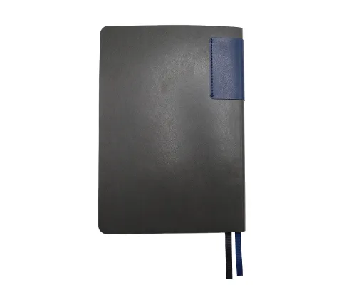 Ежедневник A5 недатированный Molfetta в мягком переплёте, серо-синий