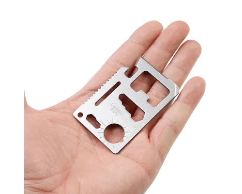 Мультиинструмент Гайдельберг,  серебристый