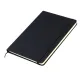 Блокнот A5 Monte в твёрдом переплёте, черный