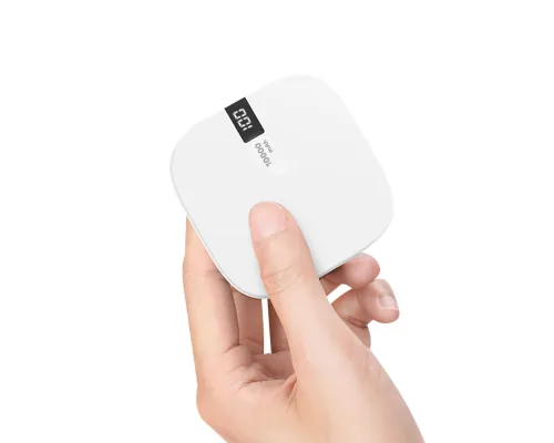 Внешний аккумулятор Revil, 10000 mAh, белый