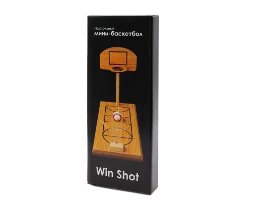 Настольная игра мини-баскетбол Win Shot, бежевый