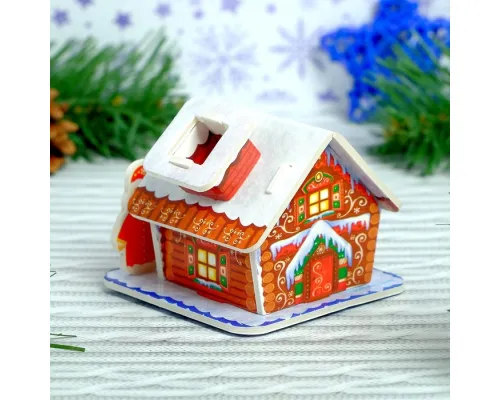Конструктор фигурки"Дом деда мороза" 3Д   3564567
