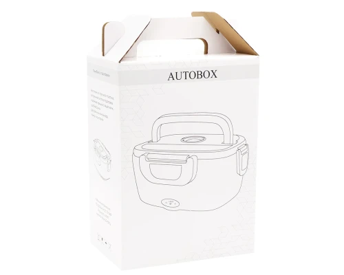 Ланчбокс с подогревом Autobox, серый