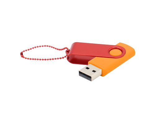 Флешка Designer To Go 2.0 USB 16Gb, оранжевый/красный Флешка Designer To Go 2.0 USB 16Gb, оранжевый/красный