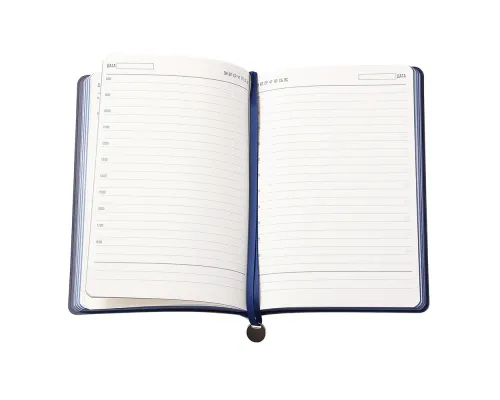 Ежедневник A5 недатированный Impero в мягком переплёте, темно-синий