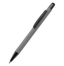 Ручка металлическая Story софт-тач, светло-серая