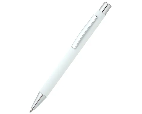 Ручка металлическая Rebecca софт-тач, белая