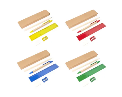 Набор LIZANA 5 предметов, Красный