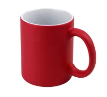 Кружка-хамелеон керамическая Йорк, сублимация, красная