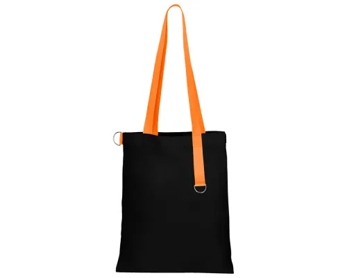 Сумка для покупок Black GLOW 325 г/м² с ремувкой, оранжевая