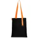 Сумка для покупок Black GLOW 325 г/м² с ремувкой, оранжевая