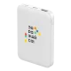 Внешний аккумулятор Fluffy, 5000 Mah, белый
