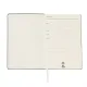 Ежедневник A5 недатированный Simflex в мягком переплёте, белый