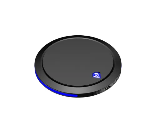 Беспроводное зарядное устройство Pebble 15W, черный