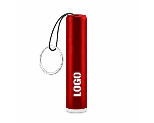 Брелок-фонарик Laiton с подсветкой Logo, красный