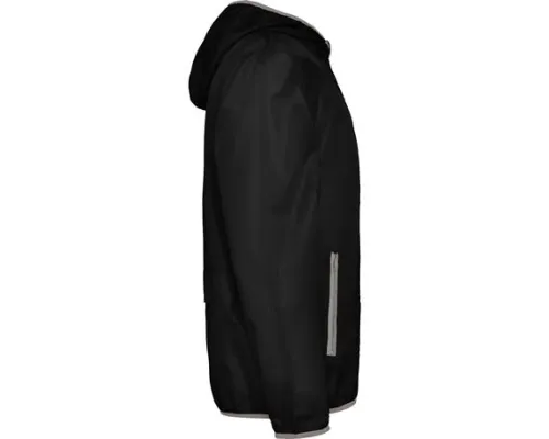 Куртка («ветровка») ANGELO унисекс, ЧЕРНЫЙ 2XL
