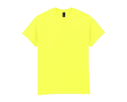 Футболка ULTRA COTTON, ЖЕЛТЫЙ НЕОН S