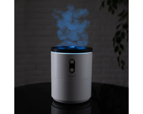 Светодиодный USB увлажнитель Volcano, белый Светодиодный USB увлажнитель Volcano, белый