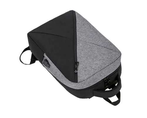 Рюкзак Hampton, серо-черный